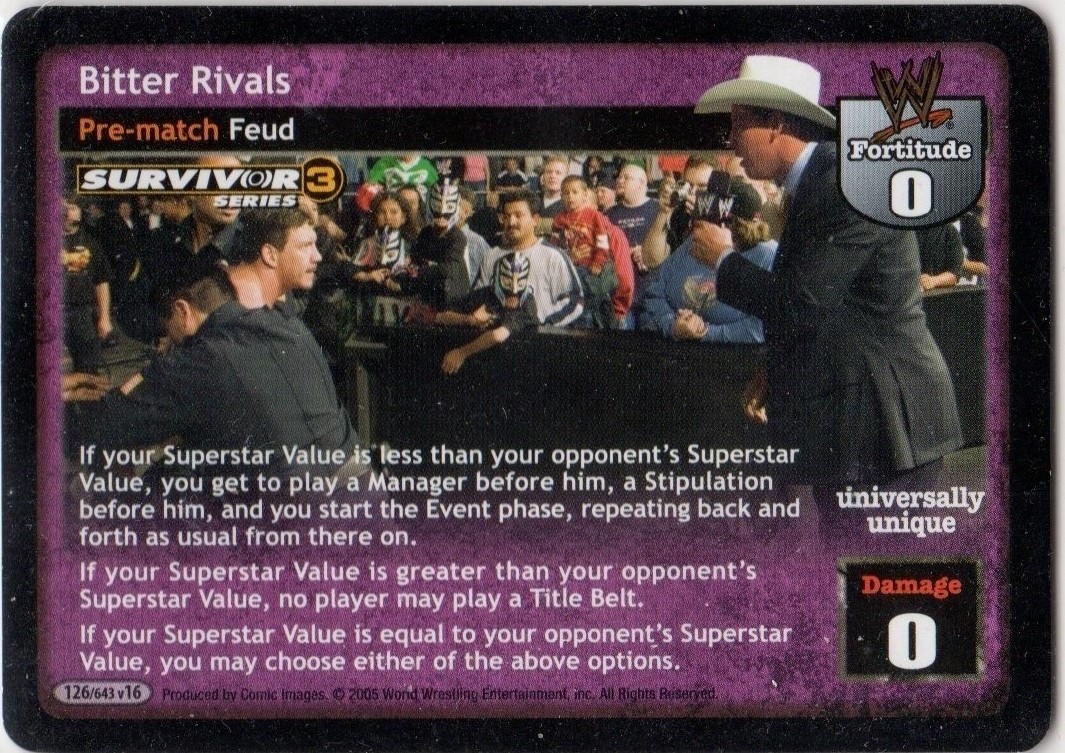 Bitter Rivals